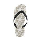 Scallop shell pattern Unisex Flip Flops