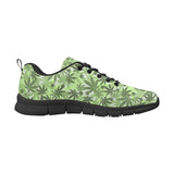 Canabis Marijuana Weed Pattern Print Design 01 Women's Sneaker Shoes