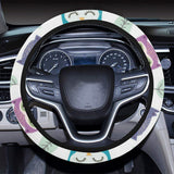 Cute owl pattern Car Steering Wheel Cover