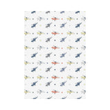 Cute helicopter star pattern House Flag Garden Flag