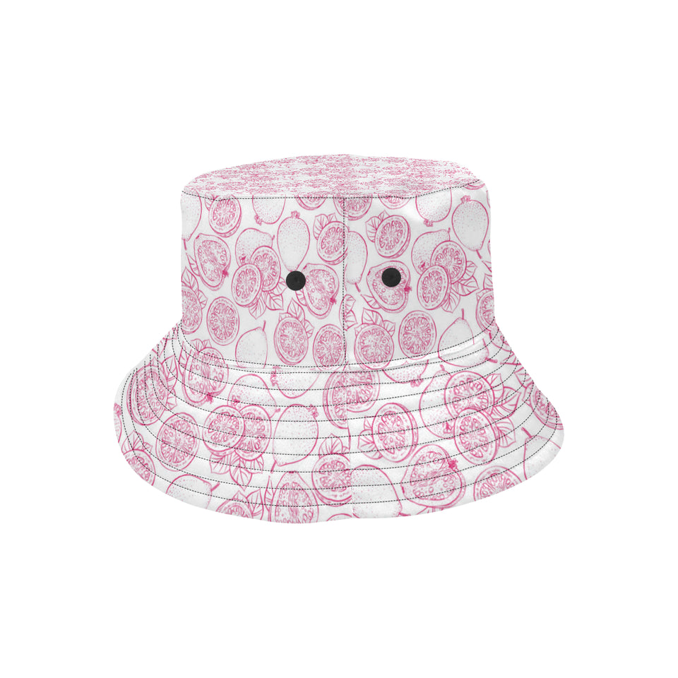 Sketch guava pattern Unisex Bucket Hat