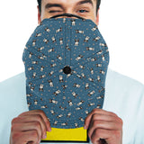 Cute boston terrier dog spattern All Over Print Snapback Cap