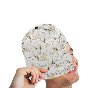 Beautiful Japanese cranes pattern All Over Print Snapback Cap