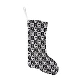 Music Notes Pattern Print Design 01 Christmas Stocking