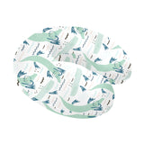 Crocodile diver pattern U-Shaped Travel Neck Pillow