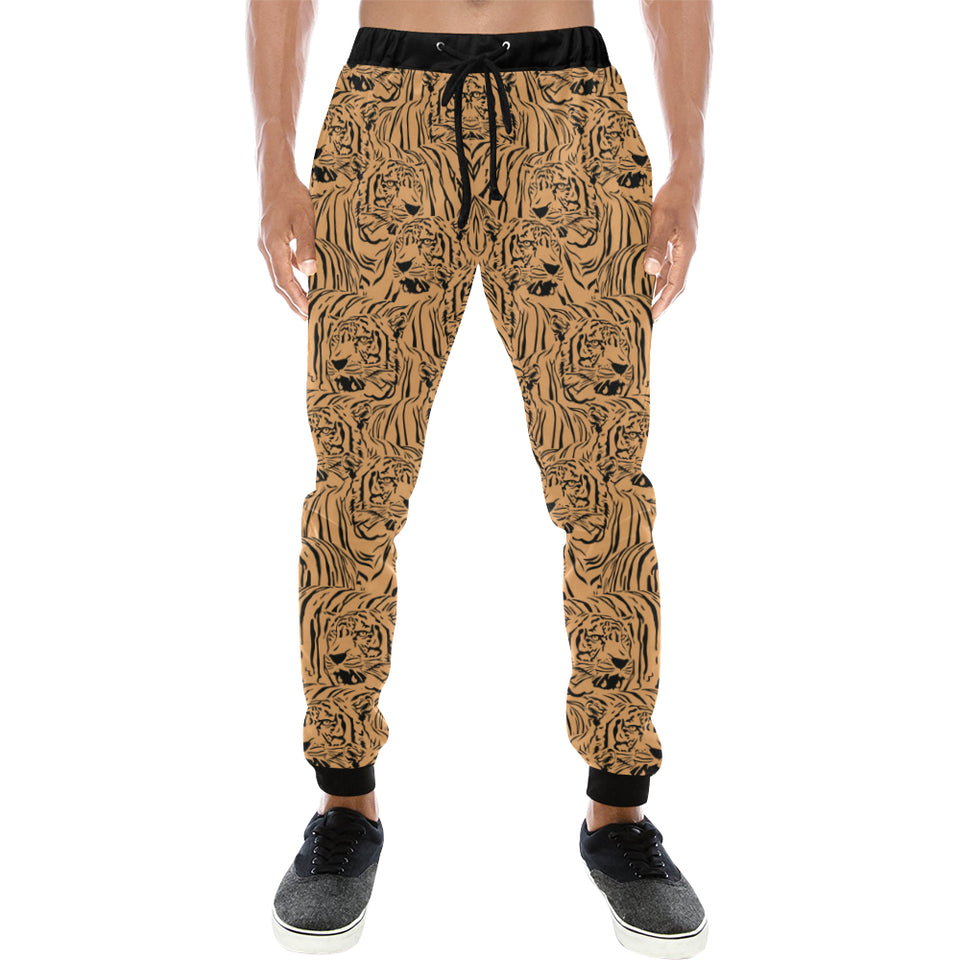 Bengal tigers pattern Unisex Casual Sweatpants
