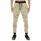 Cute fat shiba inu dog pattern Unisex Casual Sweatpants