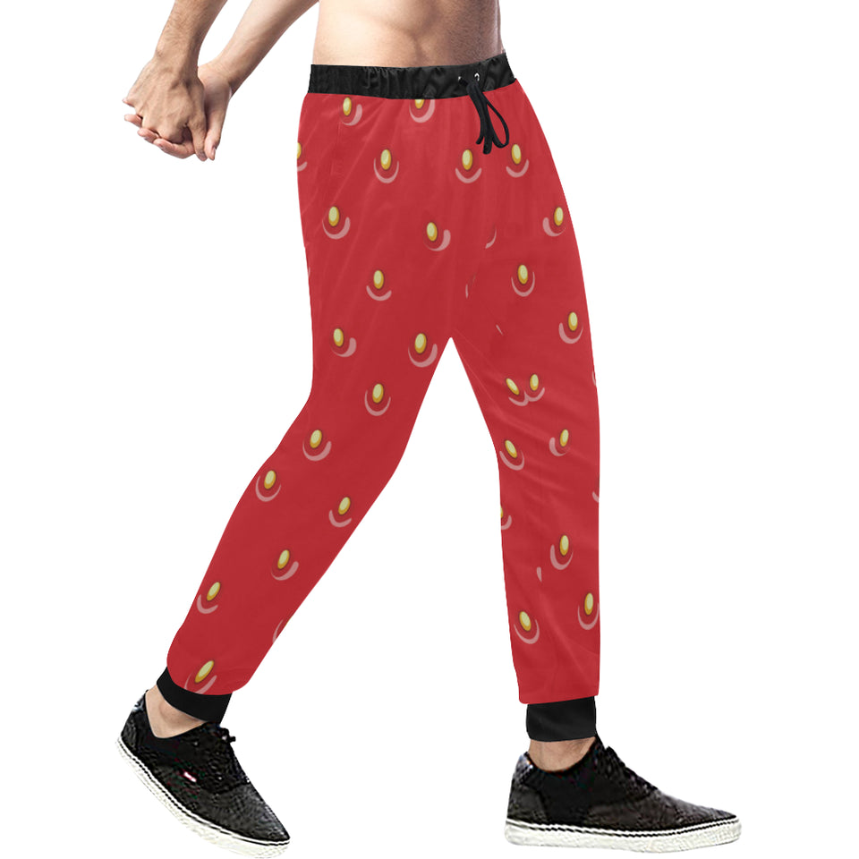 strawberry texture skin pattern Unisex Casual Sweatpants