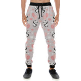 Cute panda ballon heart pattern Unisex Casual Sweatpants
