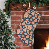 Christmas gingerbread cookie pattern Christmas Stocking