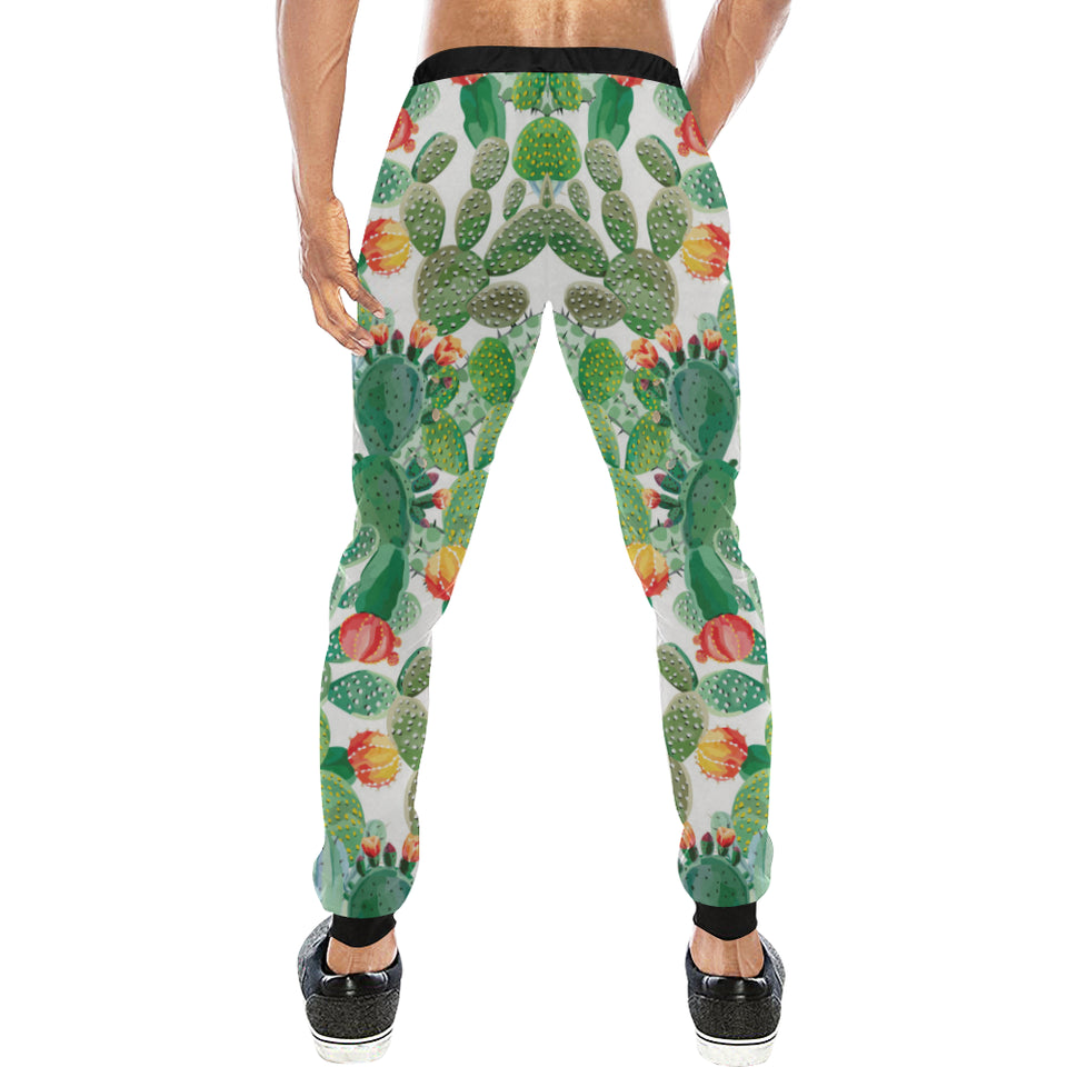 Cactus design pattern copy Unisex Casual Sweatpants