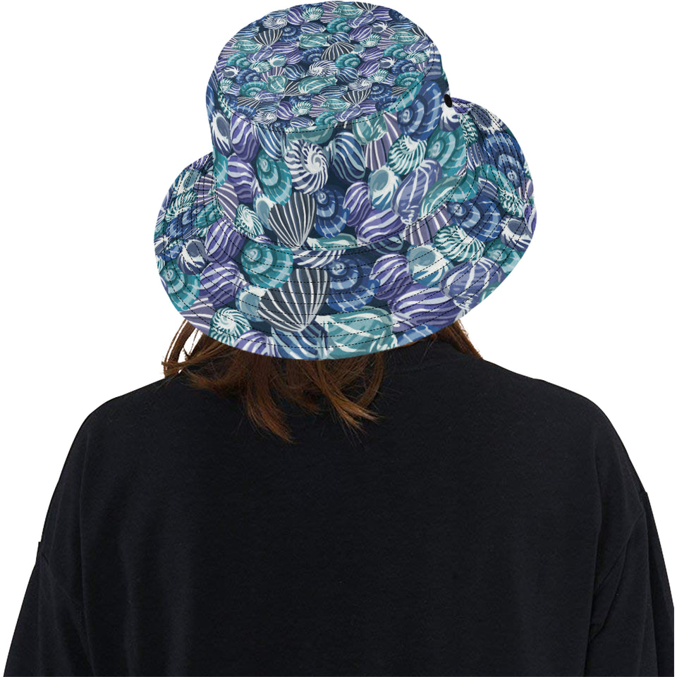Shell design pattern Unisex Bucket Hat