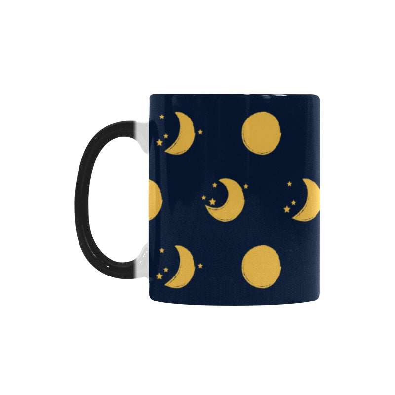 Moon star pattern Morphing Mug Heat Changing Mug
