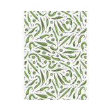 Hand drawn sketch style green Chili peppers patter House Flag Garden Flag