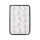 Cute poodle dog star pattern Car Seat Belt Cover