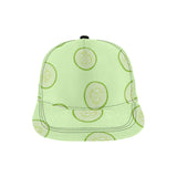 Cucumber pattern All Over Print Snapback Cap