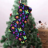 Colorful halloween background Christmas Stocking