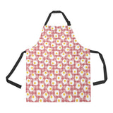 Fried Eggs Pattern Print Design 03 All Over Print Adjustable Apron