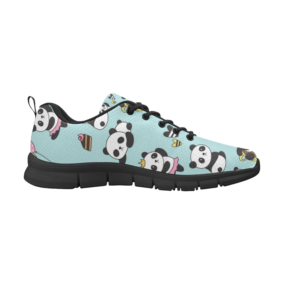 Cute baby panda pattern Men's Sneaker Shoes