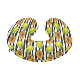 papaya design pattern U-Shaped Travel Neck Pillow