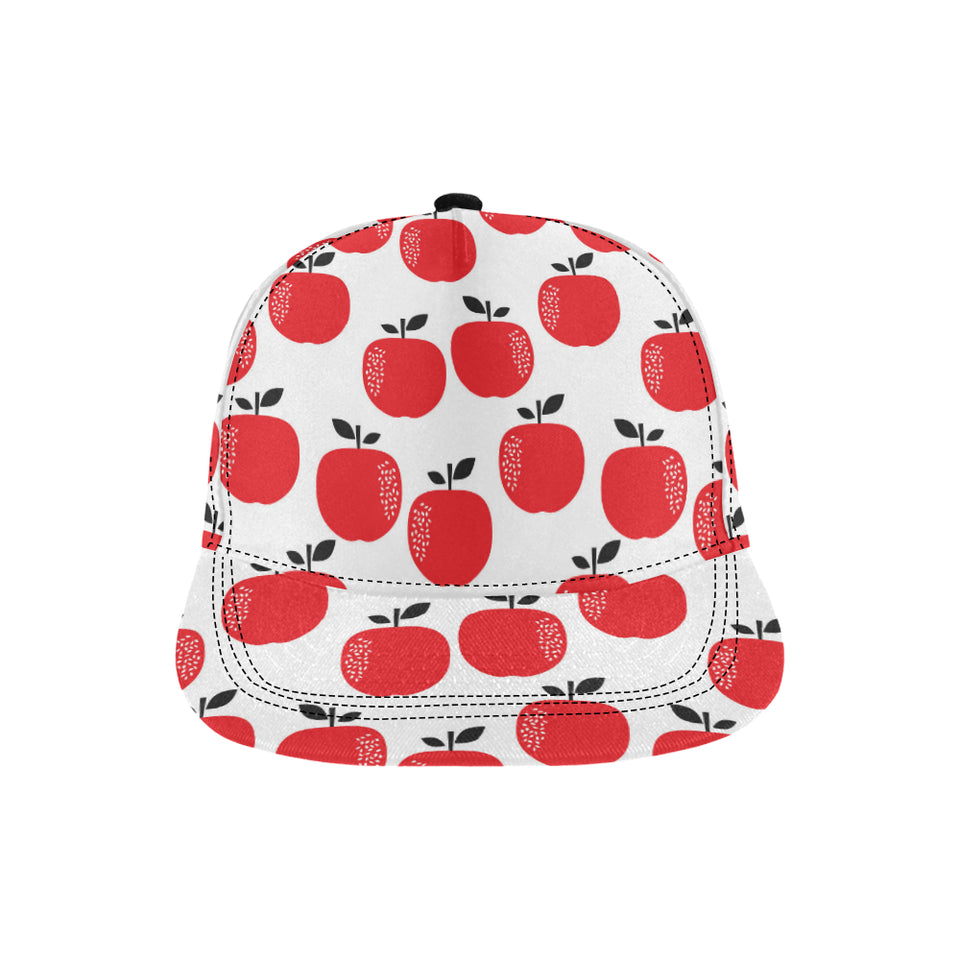 red apples white background All Over Print Snapback Cap