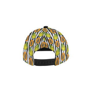 papaya design pattern All Over Print Snapback Cap