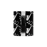 Saxophone music notes treble clef black white them Morphing Mug Heat Changing Mug
