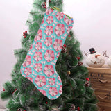 3D sakura cherry blossom pattern Christmas Stocking