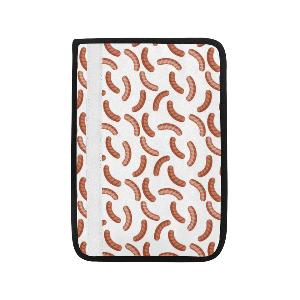 Sausage Pattern Print Design 04 Car Seat Belt Cover
