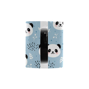 Cute panda pattern Morphing Mug Heat Changing Mug