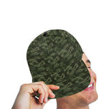 Digital Green camouflage pattern All Over Print Snapback Cap