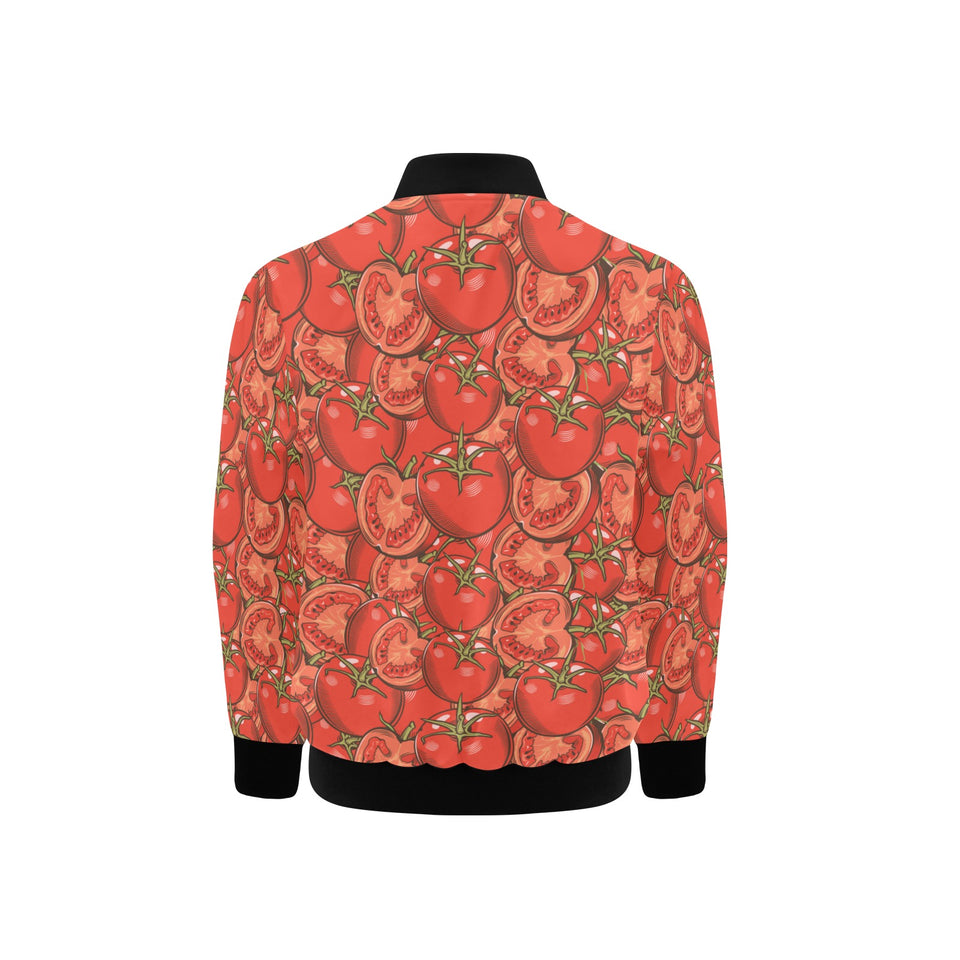 Red Tomato Pattern Kids' Boys' Girls' Bomber Jacket