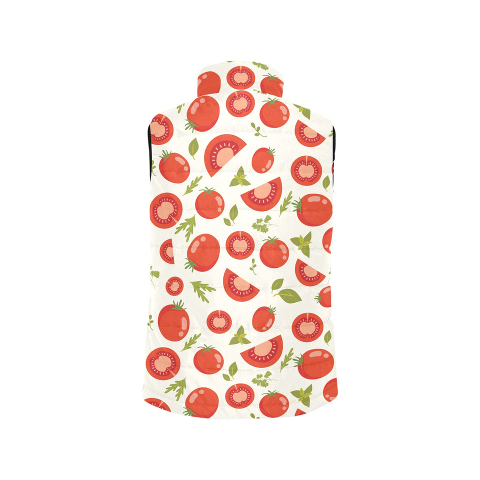 Tomato pattern Women's Padded Vest