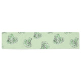 broccoli sketch pattern Table Runner