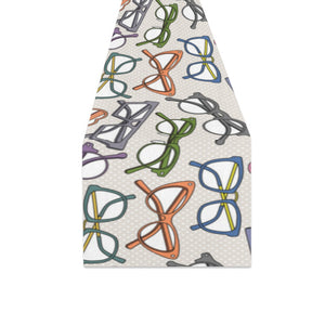 Sun Glasses Pattern Print Design 01 Table Runner