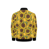 Sunflower pattern Kids' Boys' Girls' Bomber Jacket