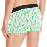 Green Peas Pattern Print Design 01 Men's All Over Print Boxer Briefs Men's Underwear
