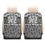 Sun Glasses Pattern Print Design 04 Car Seat Back Organizer
