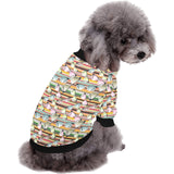 Sun Glasses Pattern Print Design 02 All Over Print Pet Dog Round Neck Fuzzy Shirt