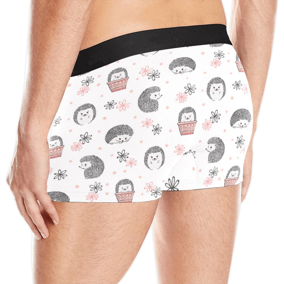 Hedgehog Pattern Print Design 02 Men's All Over Print Boxer Briefs Men's Underwear