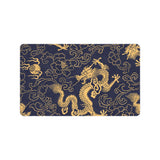 Gold dragon pattern Doormat