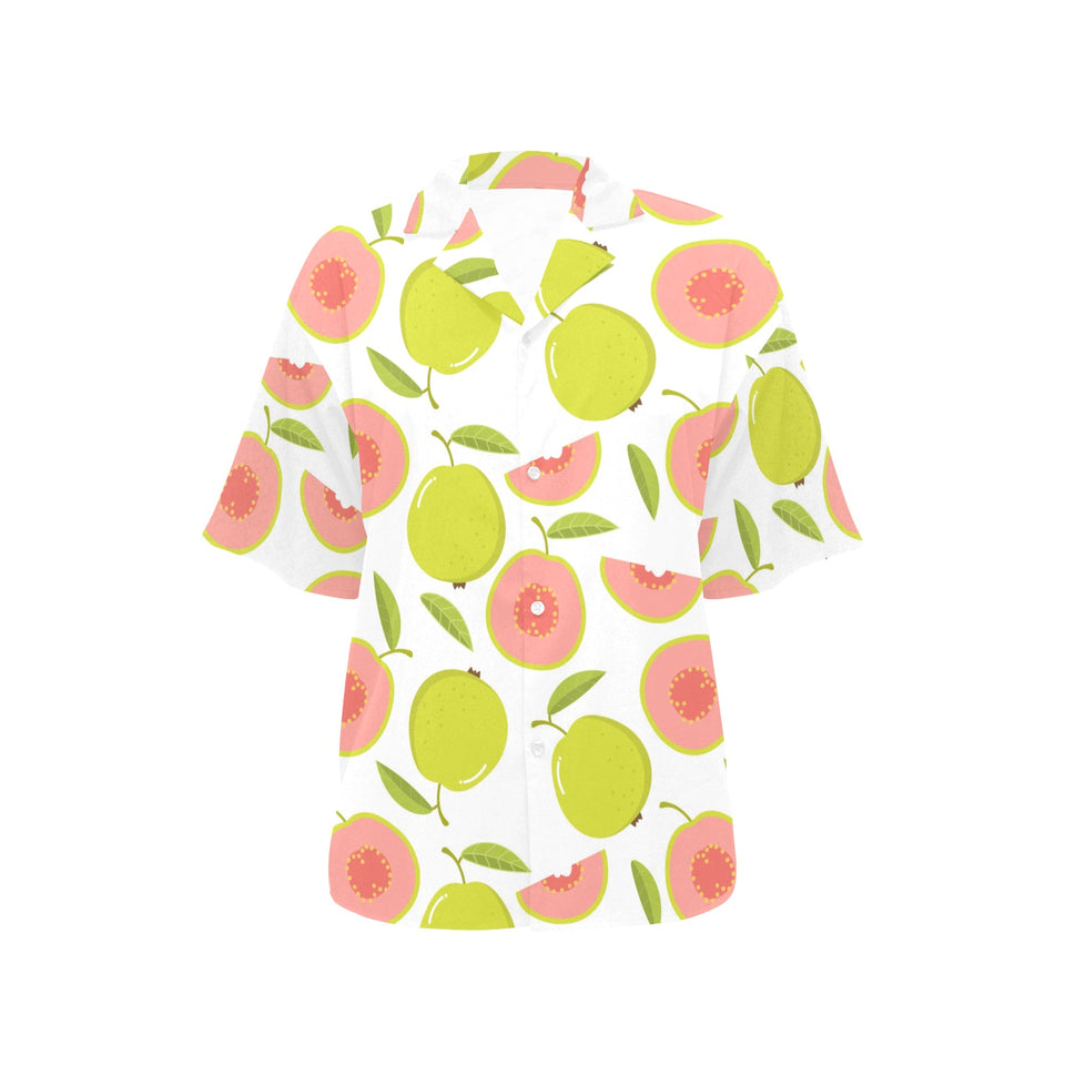 Guava pattern Women's All Over Print Hawaiian Shirt