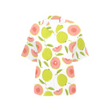 Guava pattern Women's All Over Print Hawaiian Shirt
