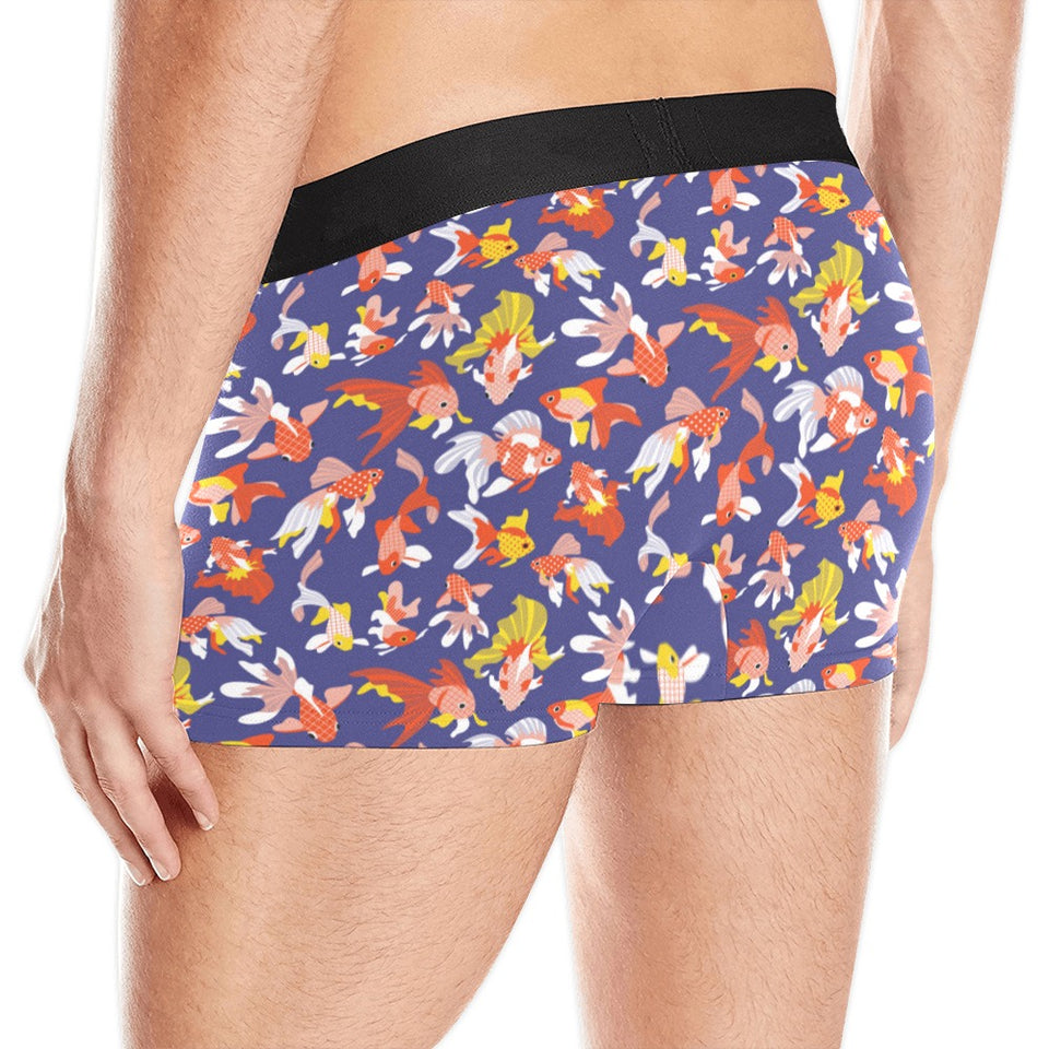 Goldfish Pattern Print Design 04 Men's All Over Print Boxer Briefs Men's Underwear