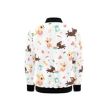 Cute Chihuahua puppie pattern Kids' Boys' Girls' Bomber Jacket