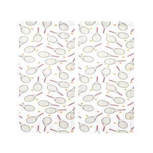 Tennis Pattern Print Design 04 Gauze Curtain
