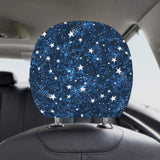 Night sky star pattern Car Headrest Cover