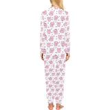 Pig Pattern Print Design 03 Women's All Over Print Pajama Set
