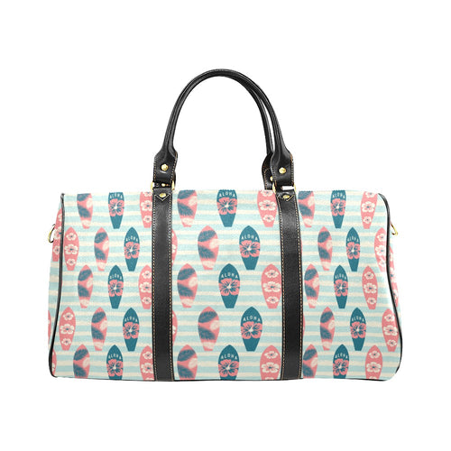 Surfboard Pattern Print Design 02 Travel Bag