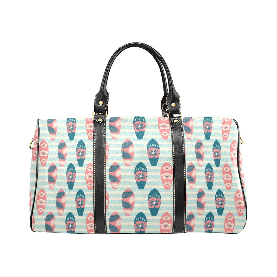 Surfboard Pattern Print Design 02 Travel Bag